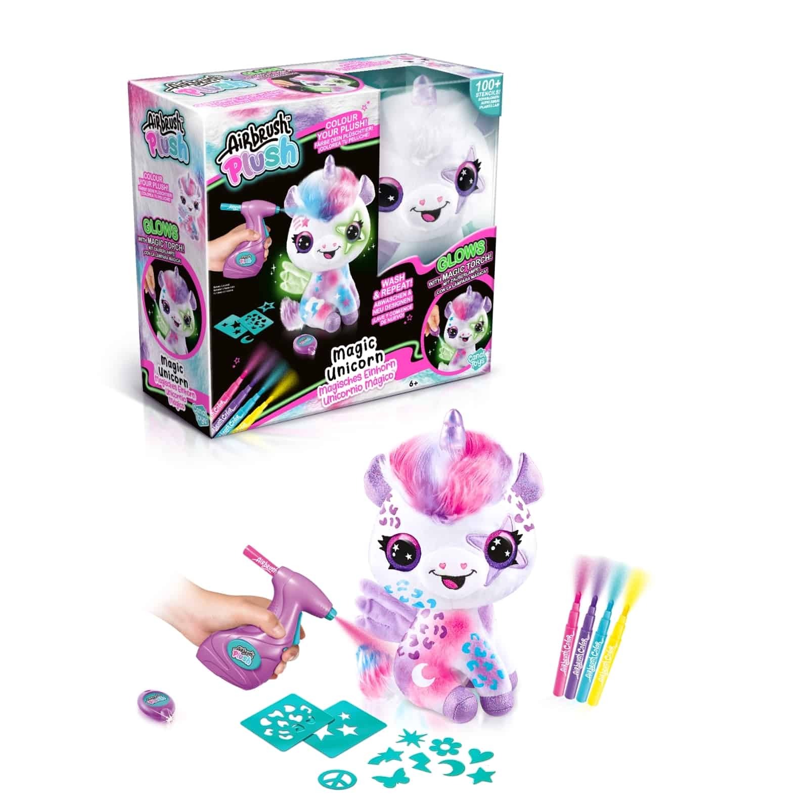 Canal Toys - Airbrush Plush: DIY Kuscheltier Magic Unicorn Canal Toys - Airbrush Plush: DIY Kuscheltier Magic Unicorn