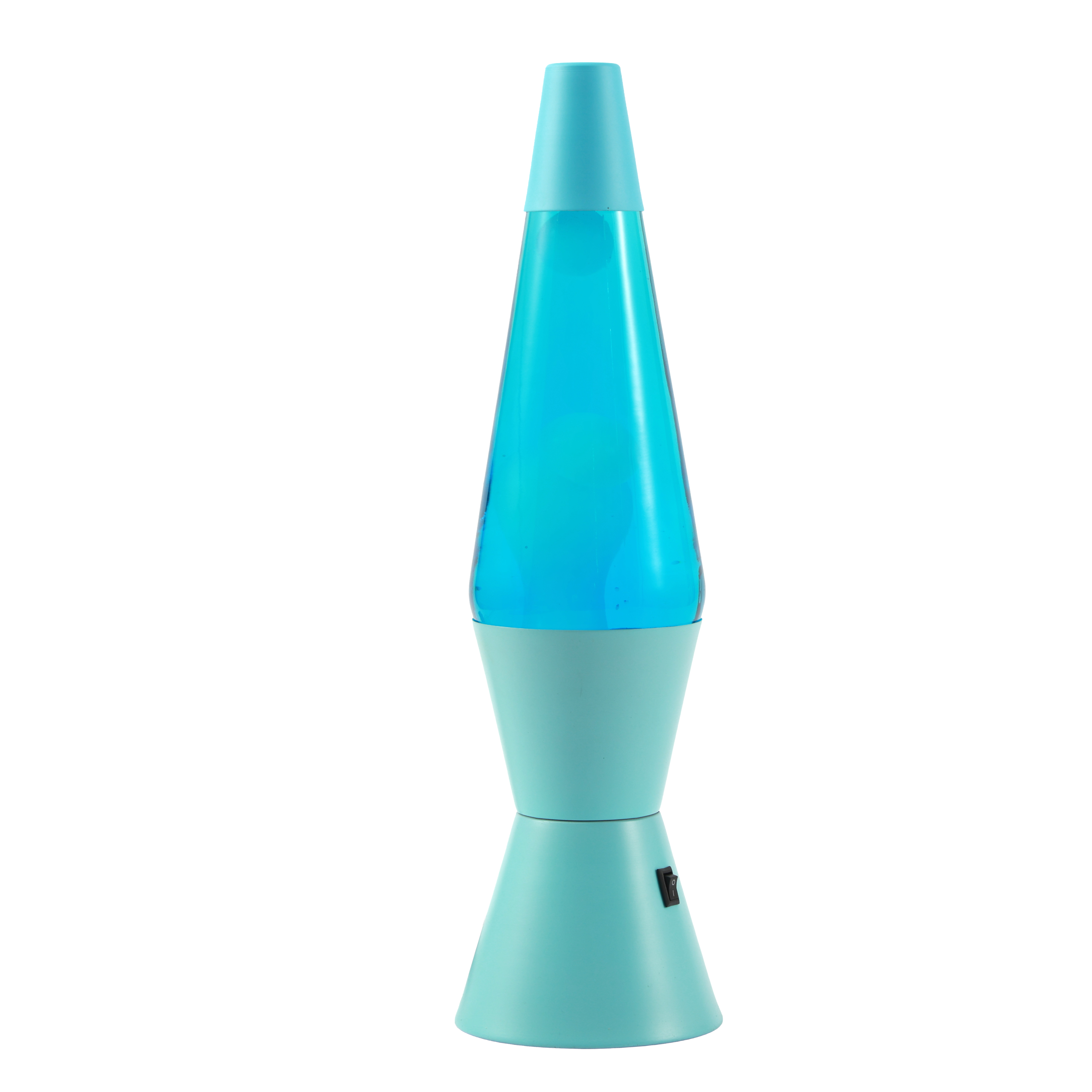 itotal - Lavalampe LED Spaceship hellblau/blau/weiß