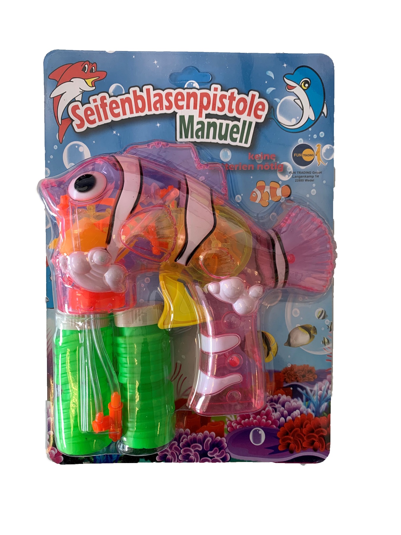 Fun Trading - Seifenblasenpistole Fisch