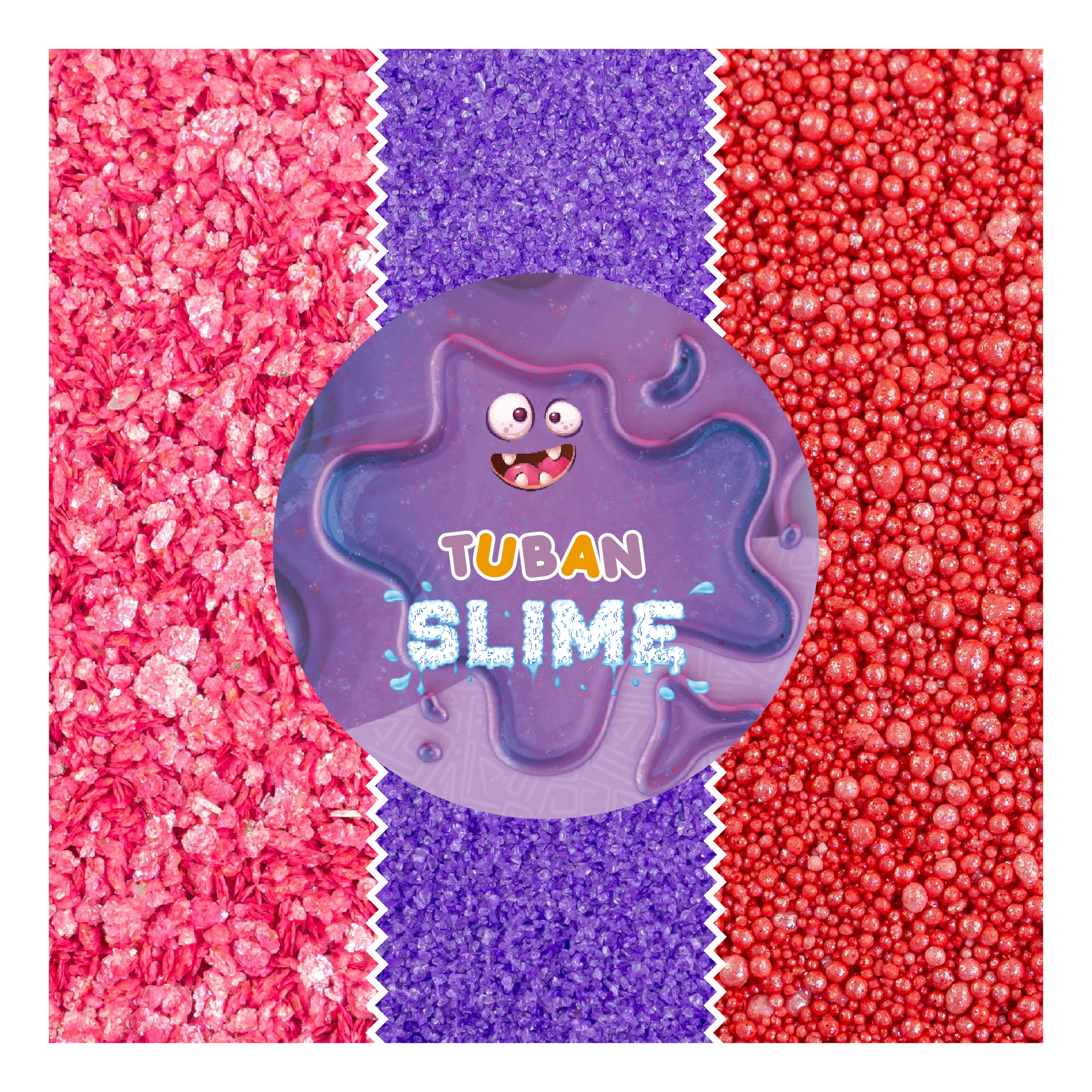 TUBAN - Mineal Glitter rosa 13,5g