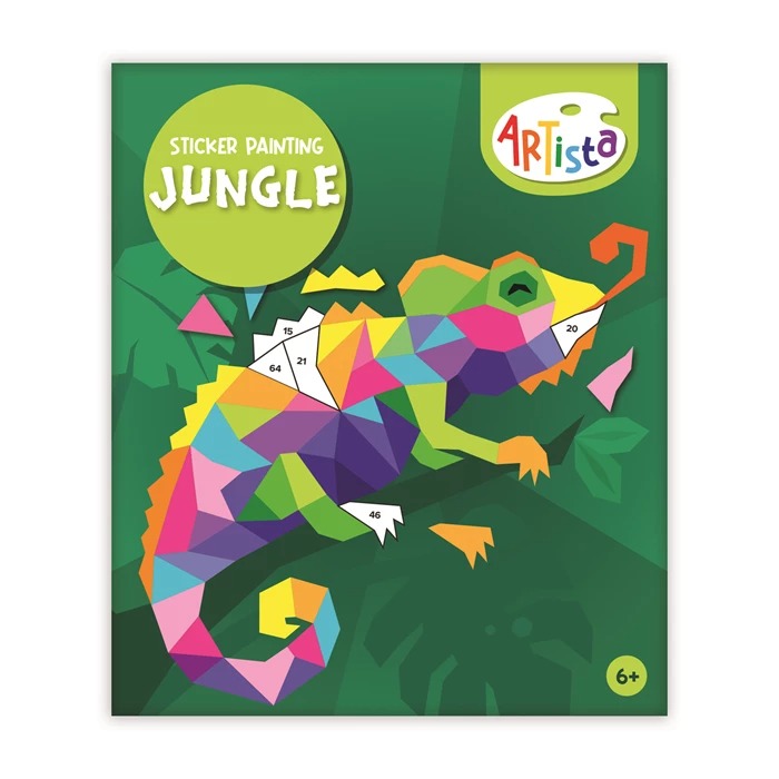 ARTista - Stickermalbuch Jungle