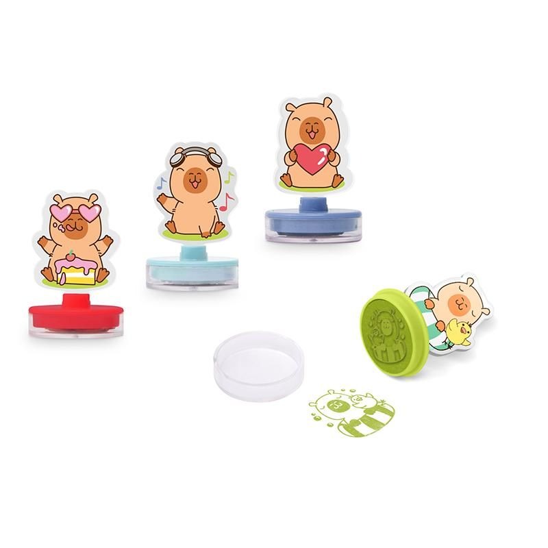 Trendhaus - Happy Life Capybara Stempel-Set Trendhaus - Happy Life Capybara Stempel-Set