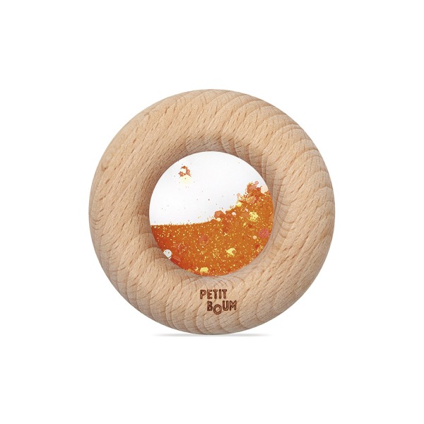 PETIT BOUM - Sensorikspielzeug "Calm Donut Orange"