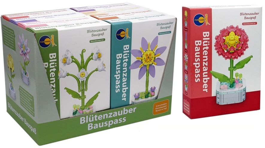 Fun Trading - Bausteine: Blütenzauber Bauspass