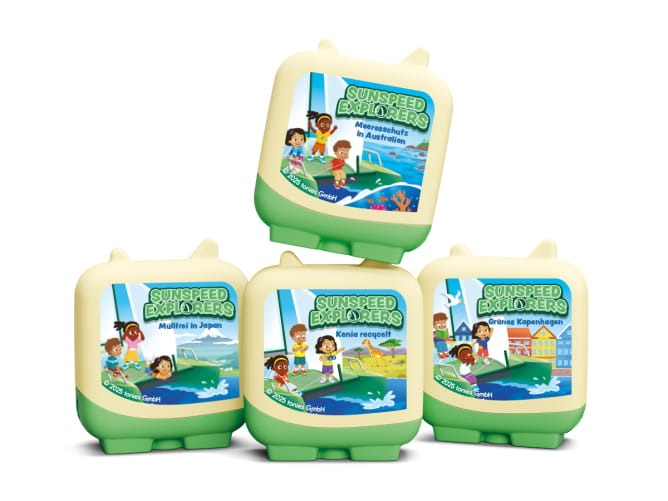 tonies -  Clever Tonies 4er-Set - The Sunspeed Explorers