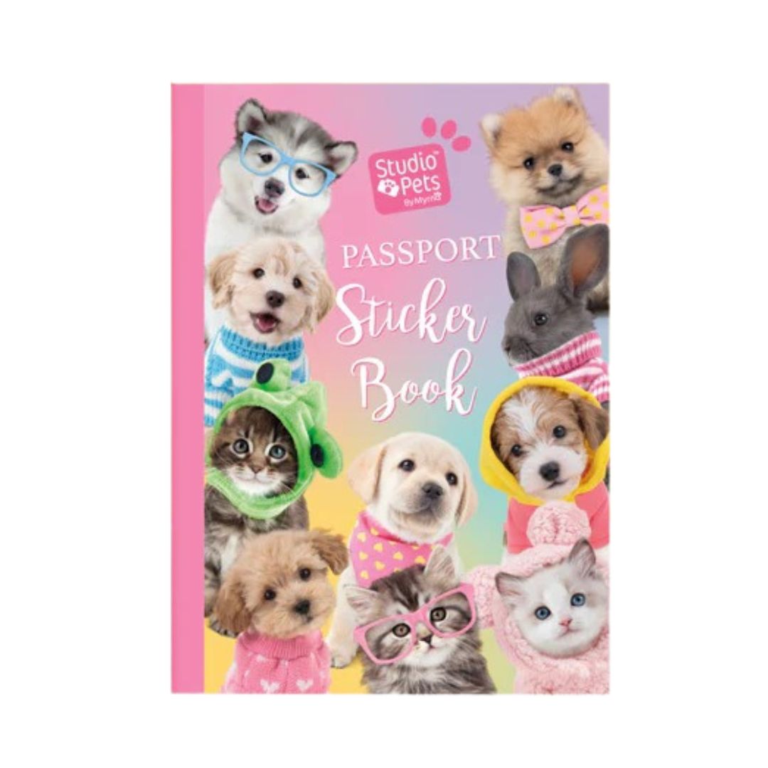 Studio Pets - Stickerbuch für Kuscheltiere (23cm)