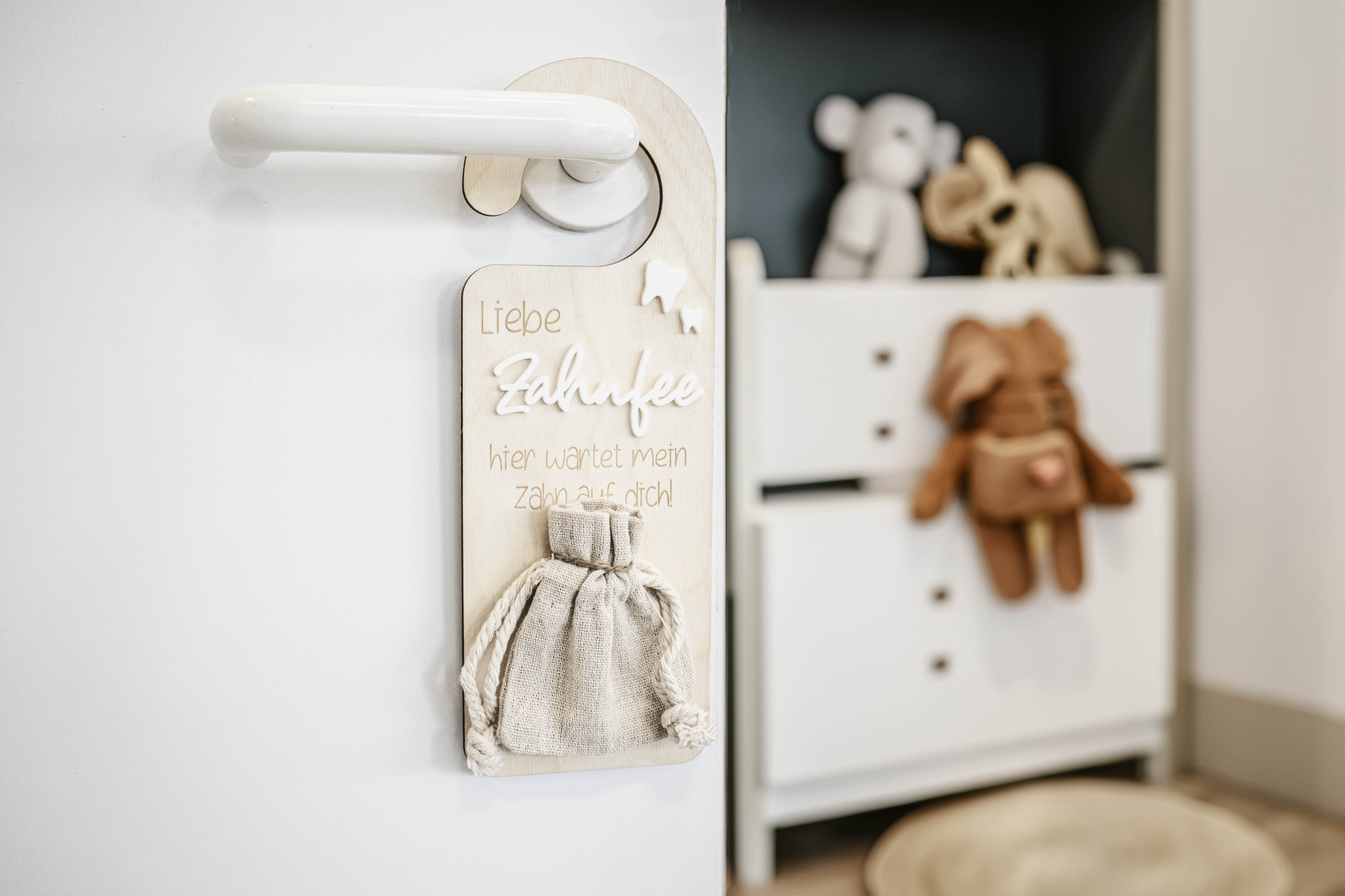 Invy Design - Türschild für die Zahnfee