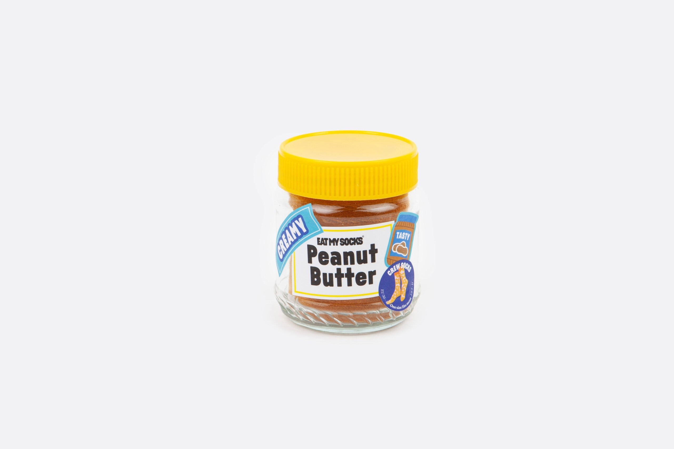 EAT MY SOCKS - Socken  Erdnussbutter