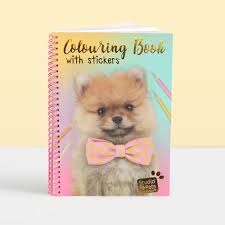 Studio Pets - Malbuch + Sticker Puppy