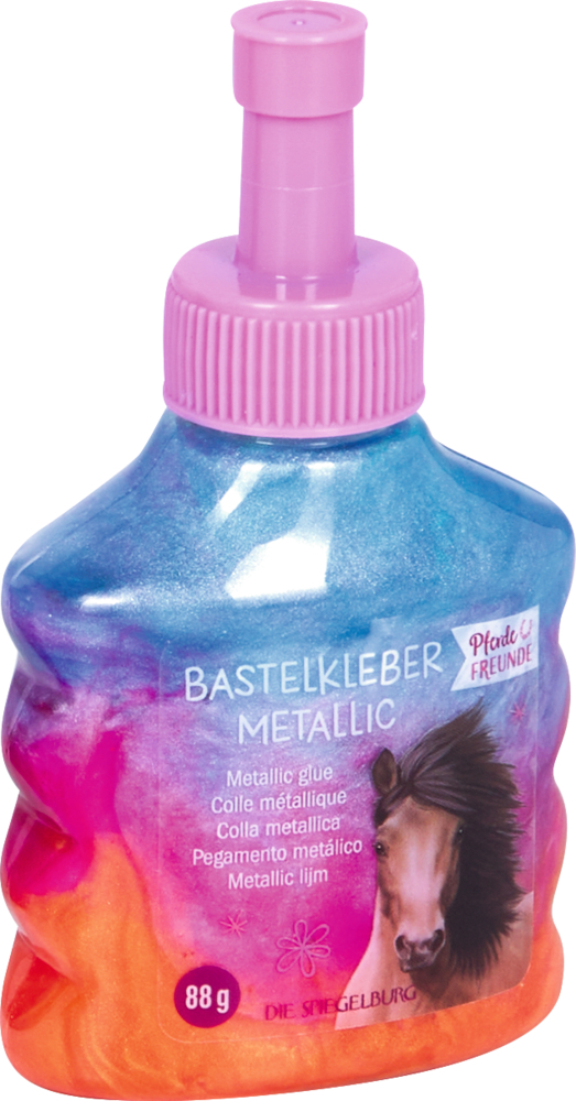 Spiegelburg - Pferdefreunde Bastelkleber Metallic
