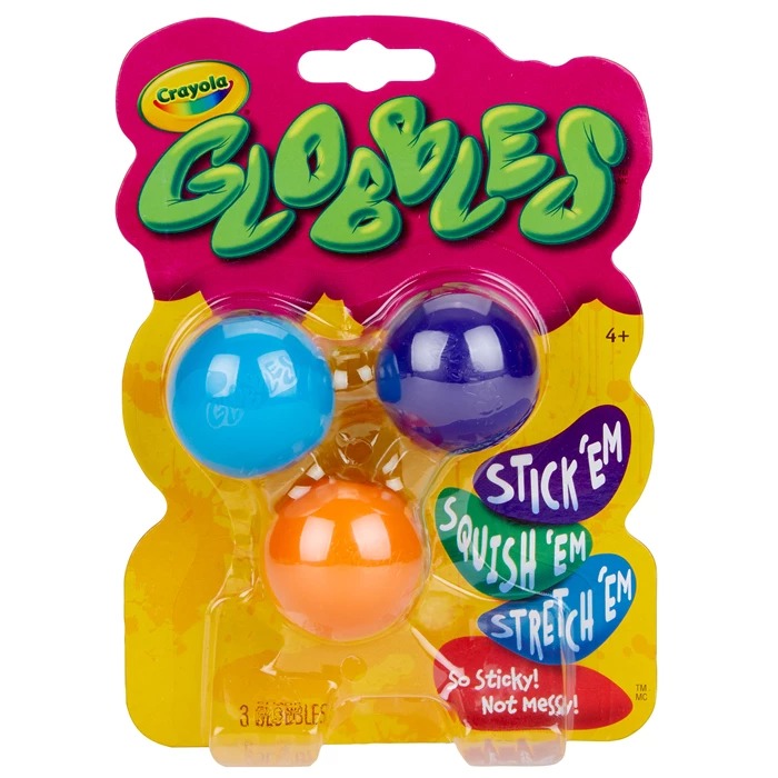Crayola - Globbes Anit-Stress-Bälle 3er-Set
