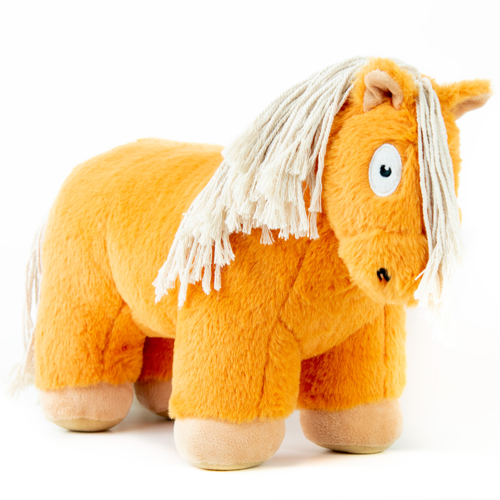 chestnut-wit-vierkant-2-klein Crafty Ponies - Kuschelpferd 48cm Fuchs