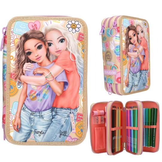 TOPModel - Federtasche 3-Fach Girl Power