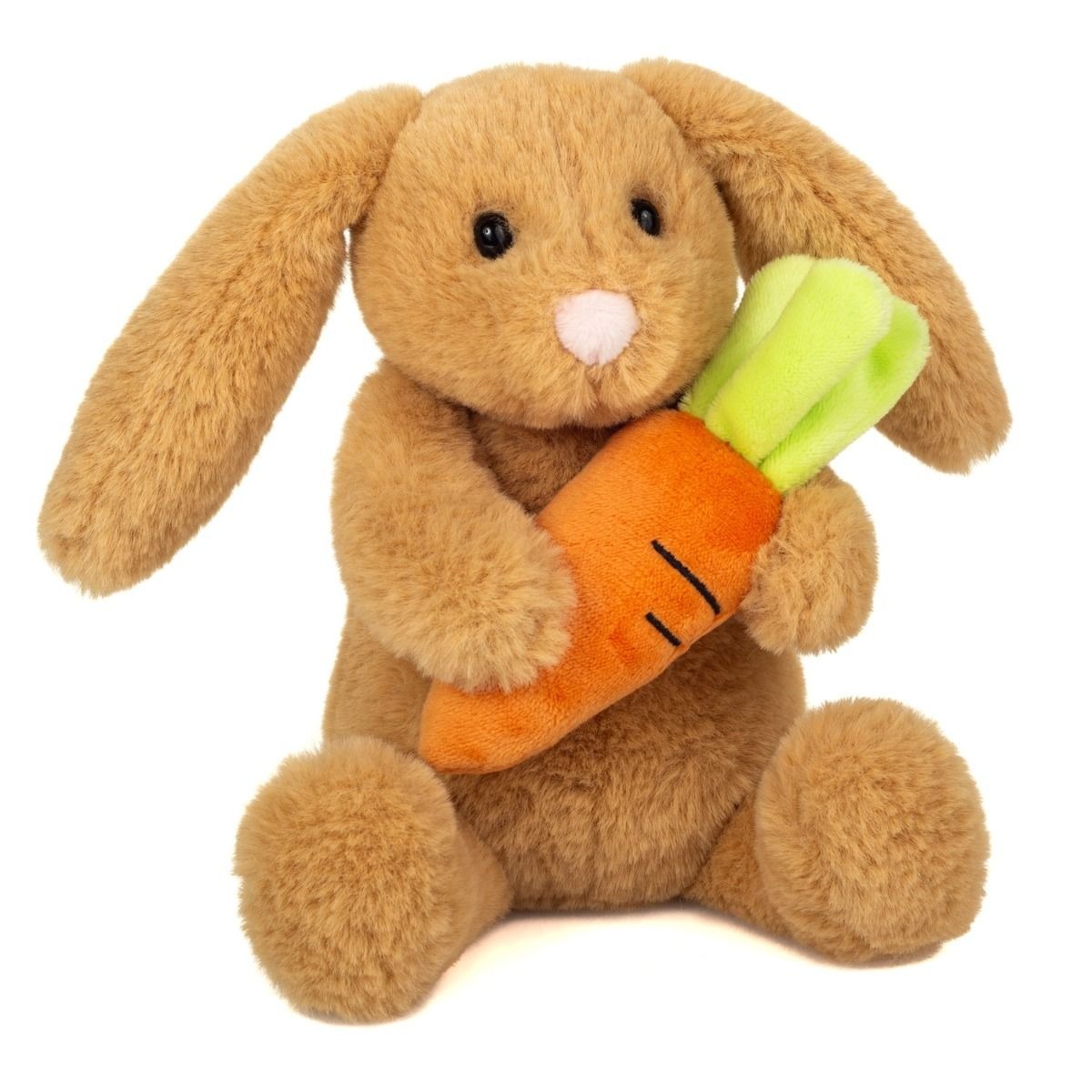 Teddy Hermann - Kuscheltier Hase Lilly mit Möhre 23 cm