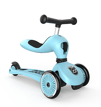 Scoot & Ride - Laufrad/Scooter Highwaykick 1 blueberry