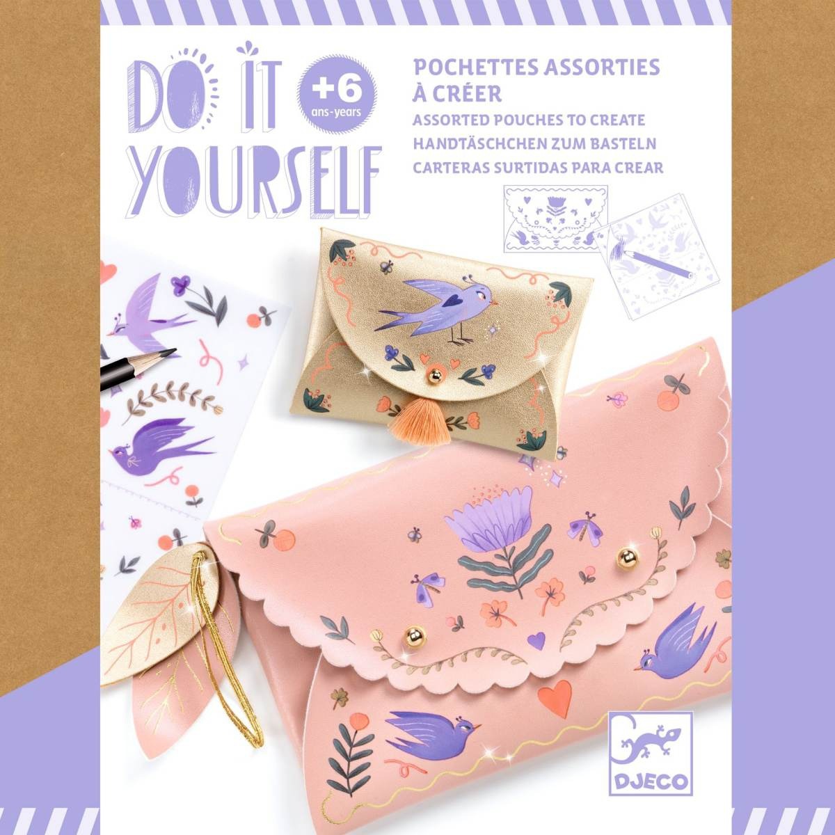 Djeco - DIY: Handtäschchen Fashionista
