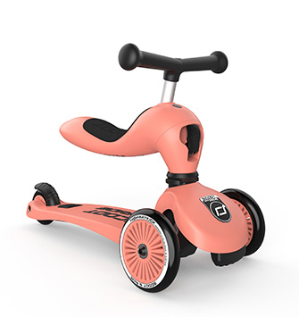 Scoot & Ride - Laufrad/Scooter Highwaykick 1 peach