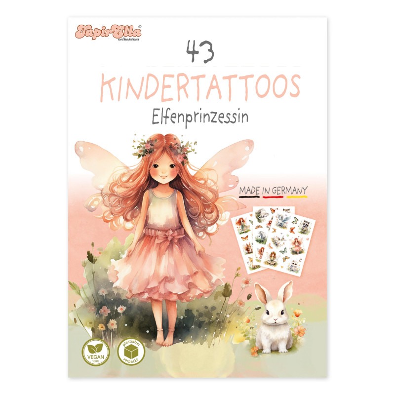 TapirElla - Tattoo-Set Elfenprinzessin