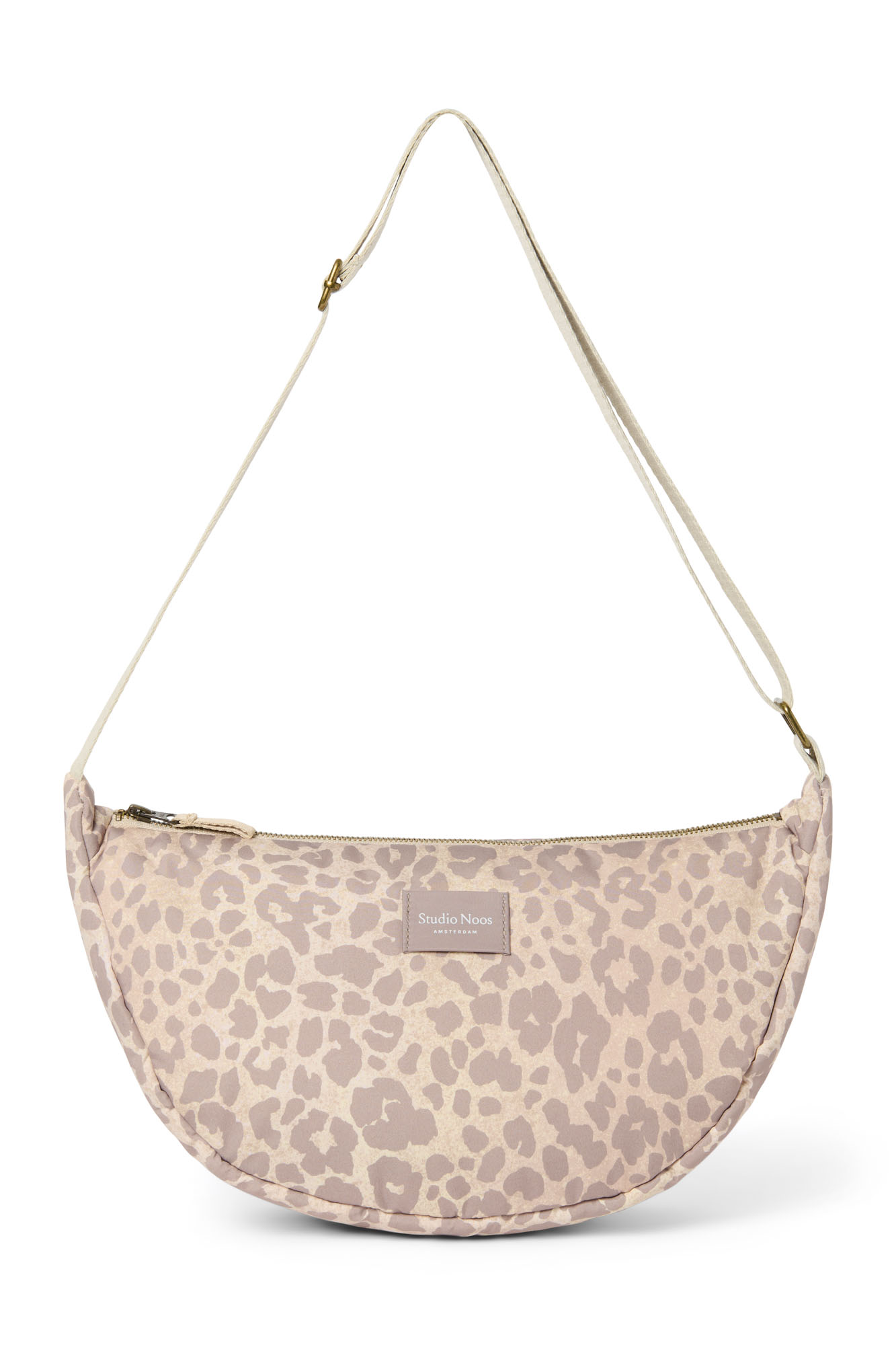 Studio Noos - Tasche Fanny Pack Puffy Beige Leopard