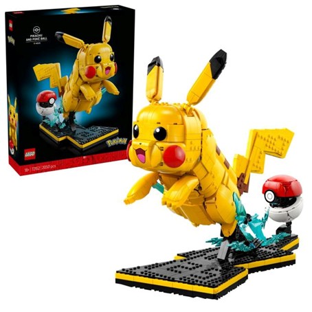Lego - Pokémon PIKACHU und der Pokeball