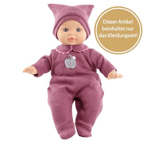 Paola Reina - Kleidungsset für Puppen 27cm plum