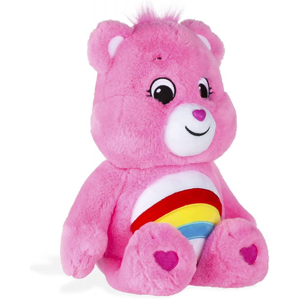 Pioupiou & Merveilles- Plüschtier: Glücksbärchi pink 30 cm