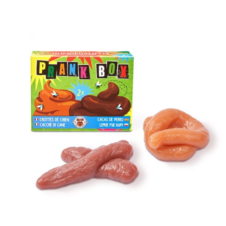 Trendhaus - PRANK BOX Hundehaufen 2er-Set