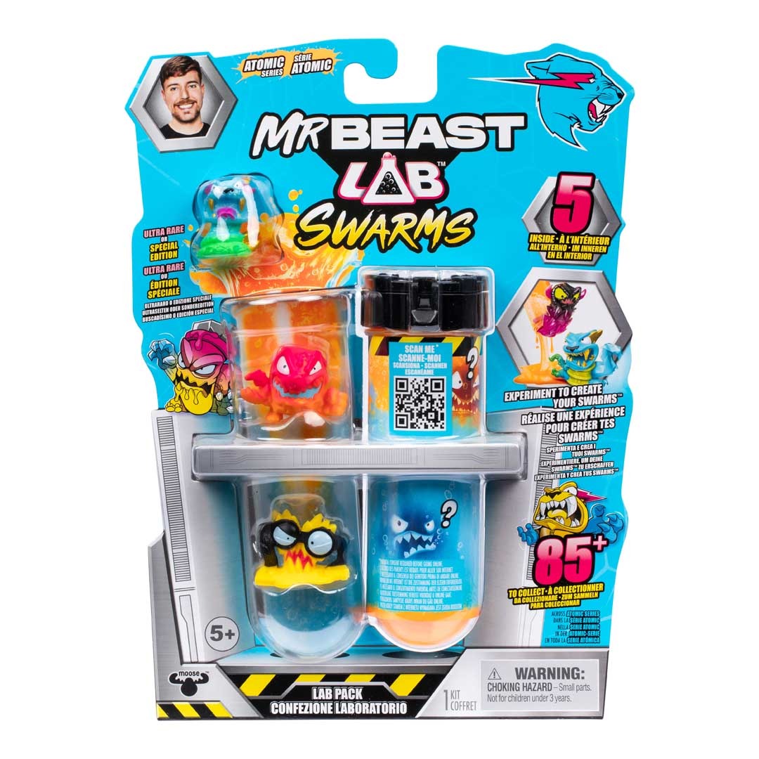 MrBeast Lab - Swarms Figuren 5er-Pack (Serie 2)