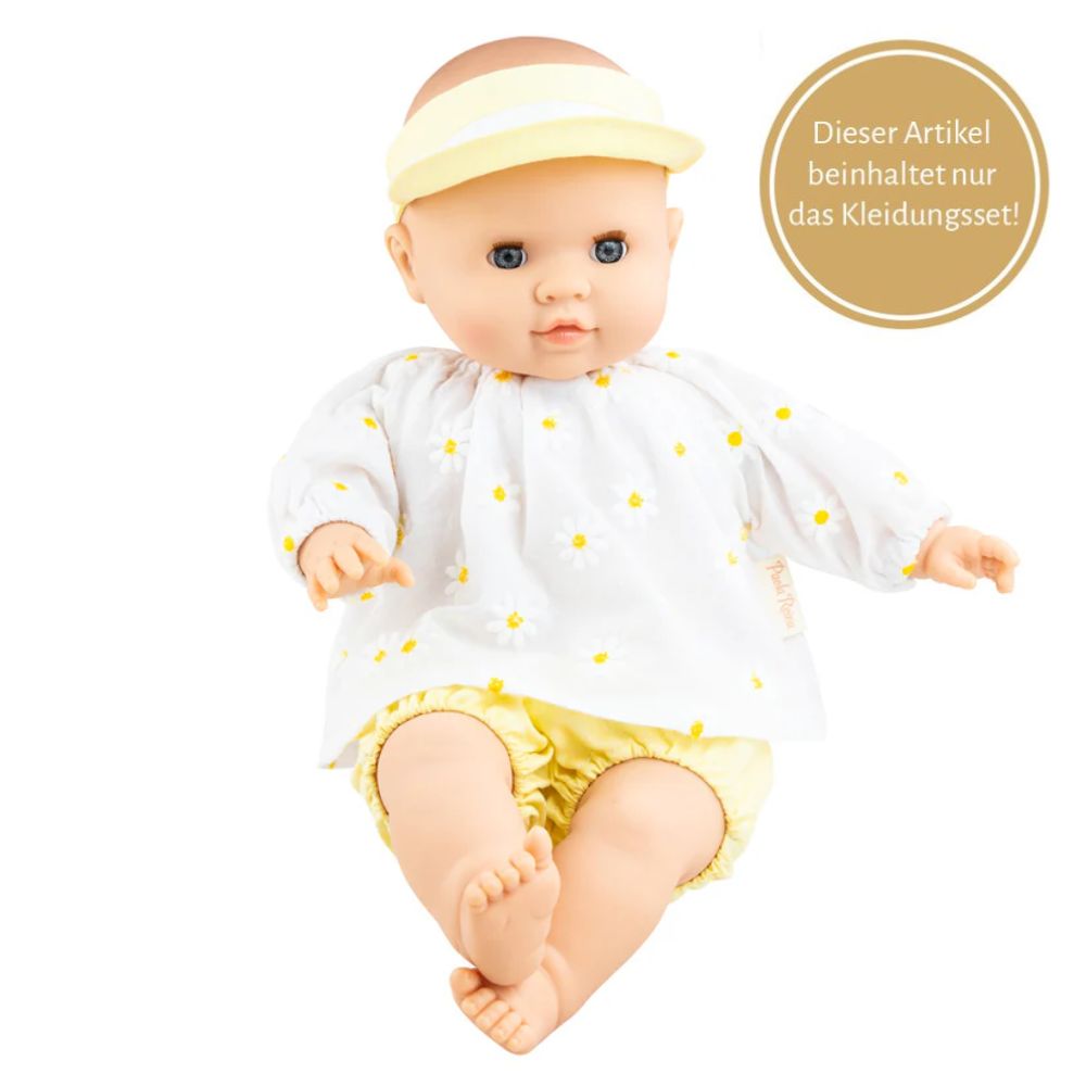 Paola Reina - Kleidungsset für Puppen 36cm Pastellgelb