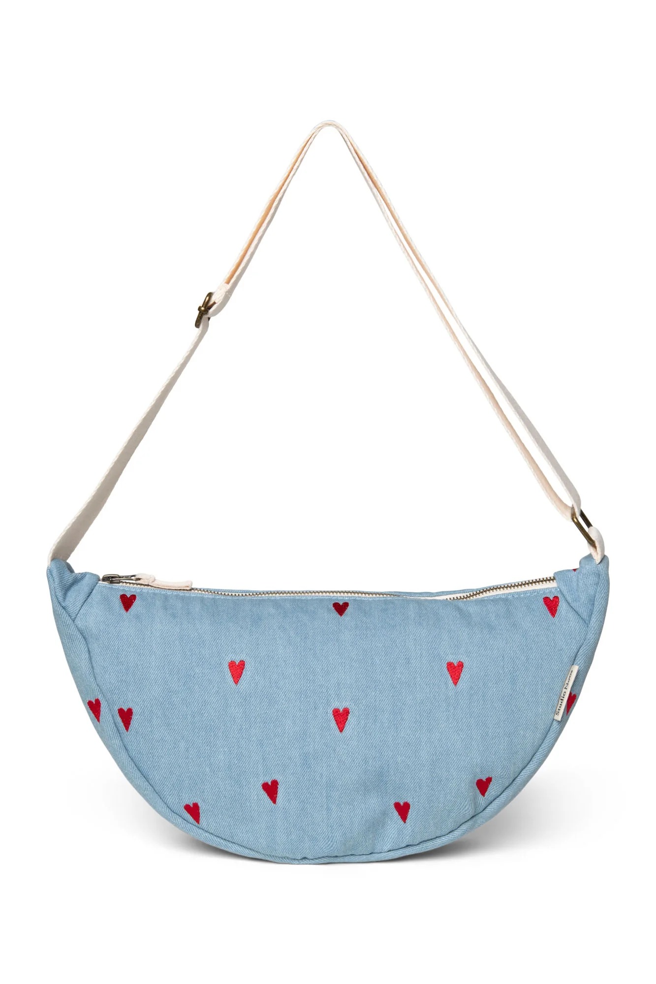 Studio Noos - Tasche Fanny Pack Denim Herzen