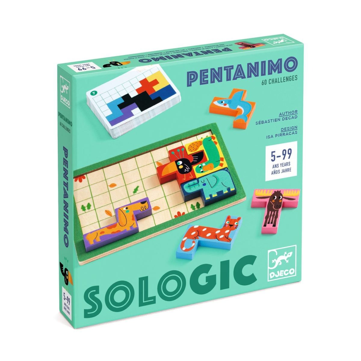 Djeco - Spiel: SOLOGIC Pentanimo
