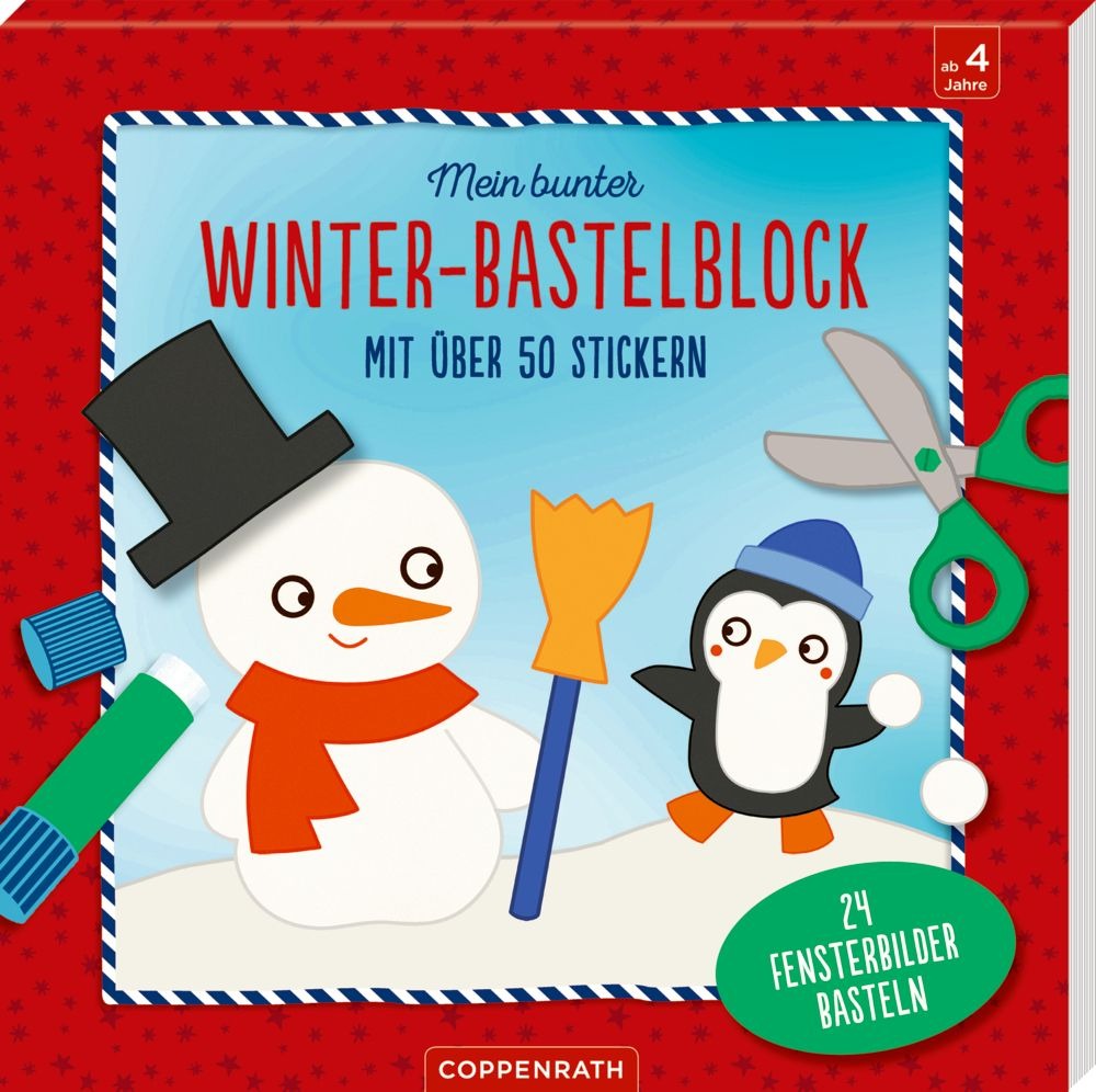 Spiegelburg - Mein bunter Winter-Bastelblock