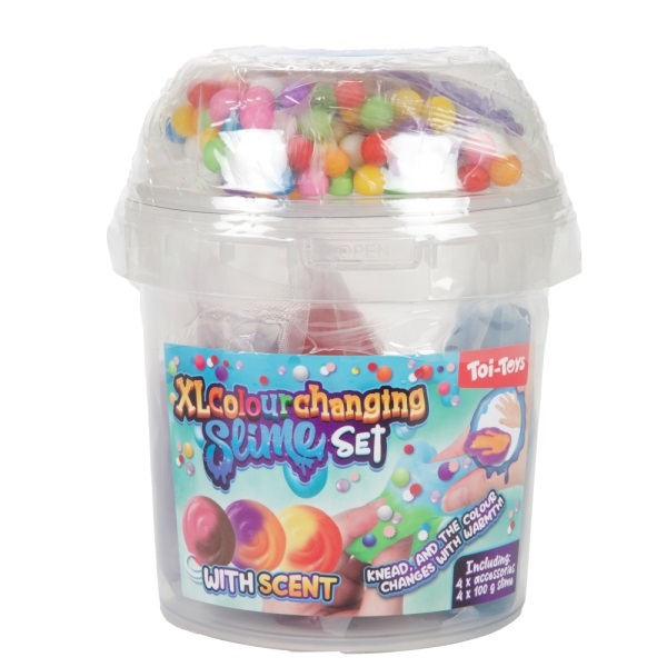 Toi-Toys -SLIME Schleimset XL Color Change mit Duft