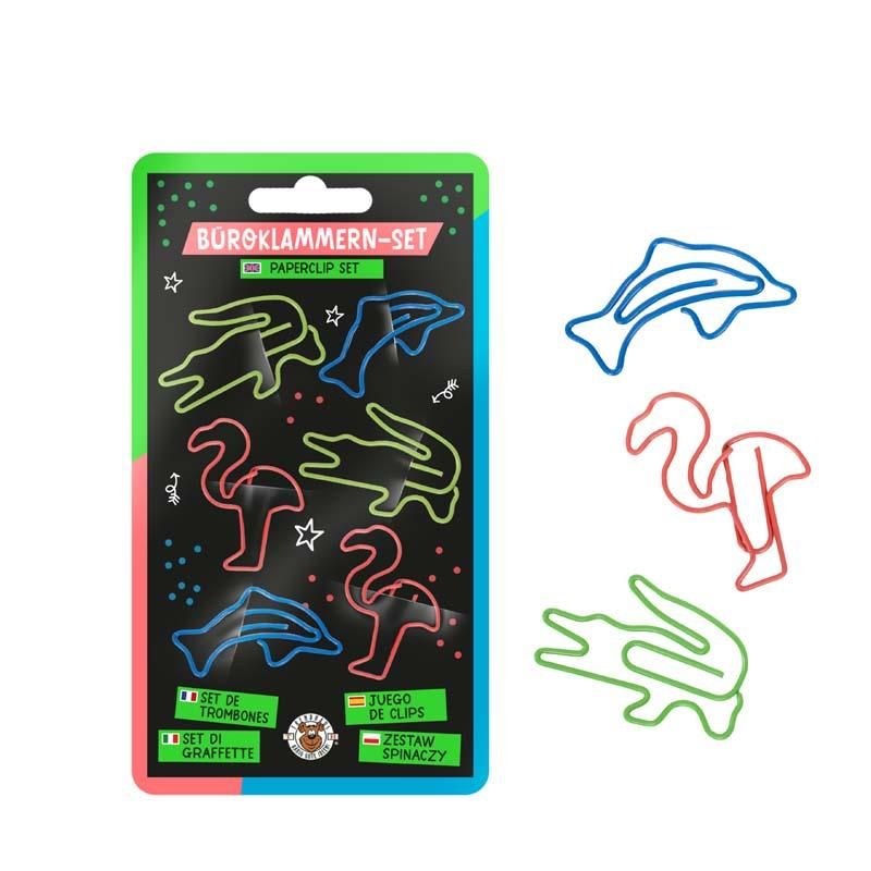 Trendhaus - Büroklammern 6er Set