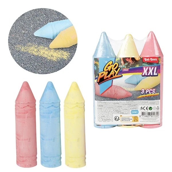 Toi-Toys - Straßenmalkreide XXL