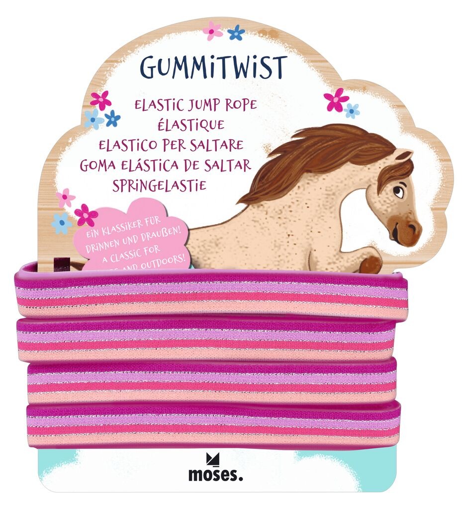 moses - Gummitwist Pferde