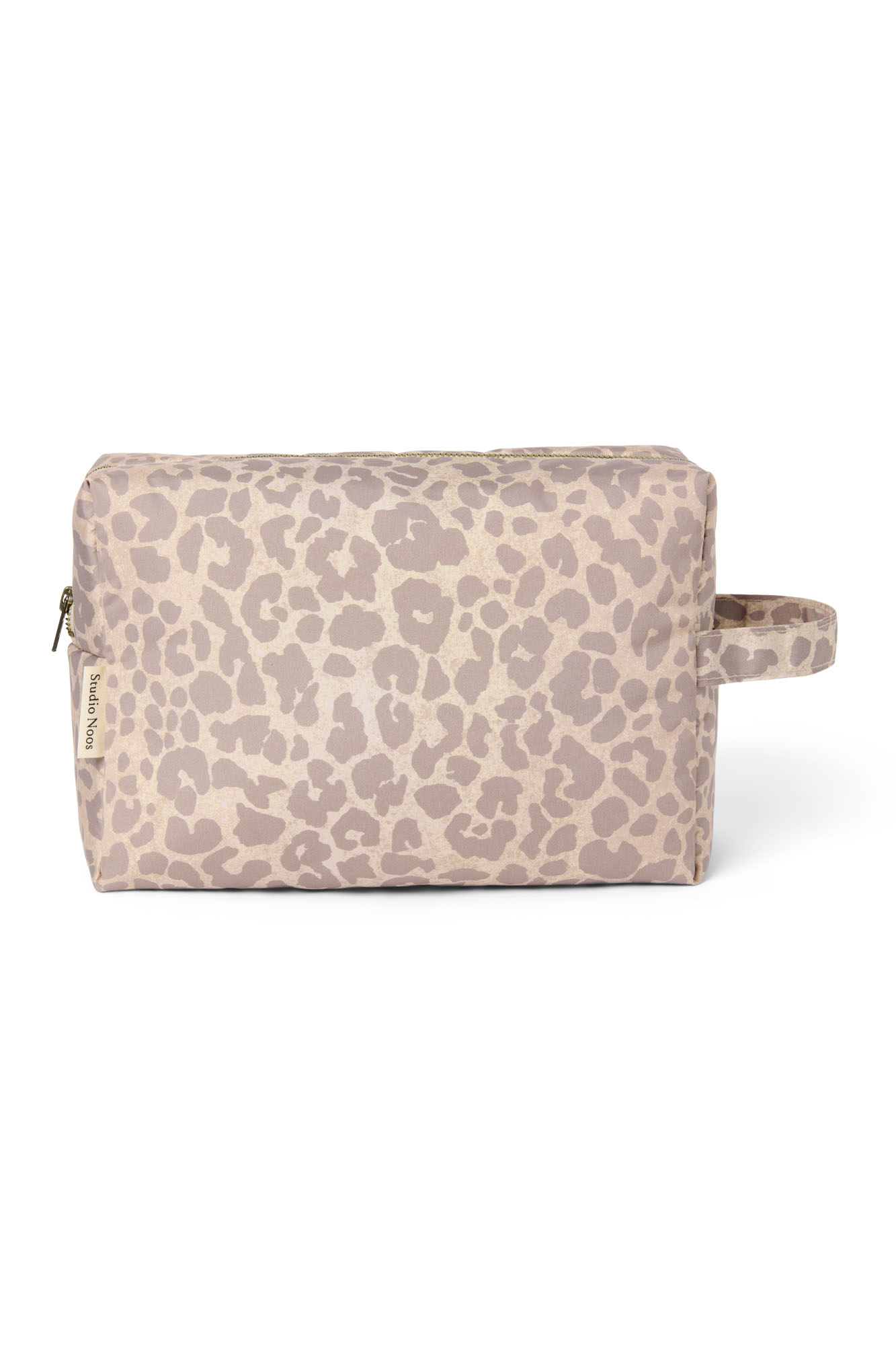 Studio Noos - Kulturbeutel Toiletry Puffy Beige Leopard