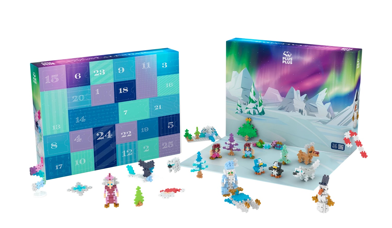 PLUS PLUS - Adventskalender Nordlichter
