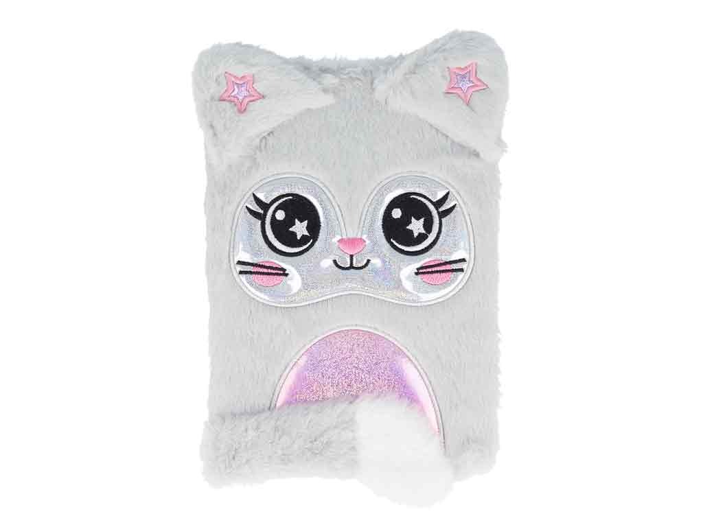 bb Cuties - Notizbuch Cutie Katze hellgrau bb Cuties - Notizbuch Cutie Katze hellgrau