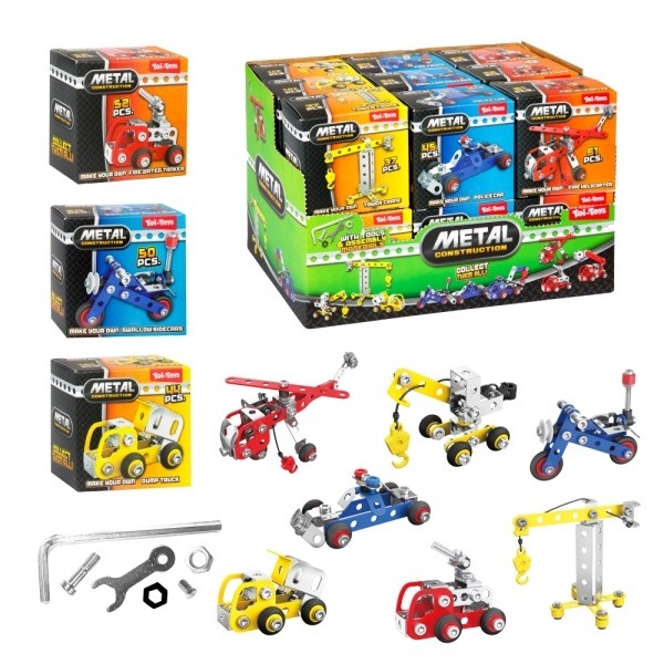 Toi-Toys - Bauset Mini Metall-Fahrzeug