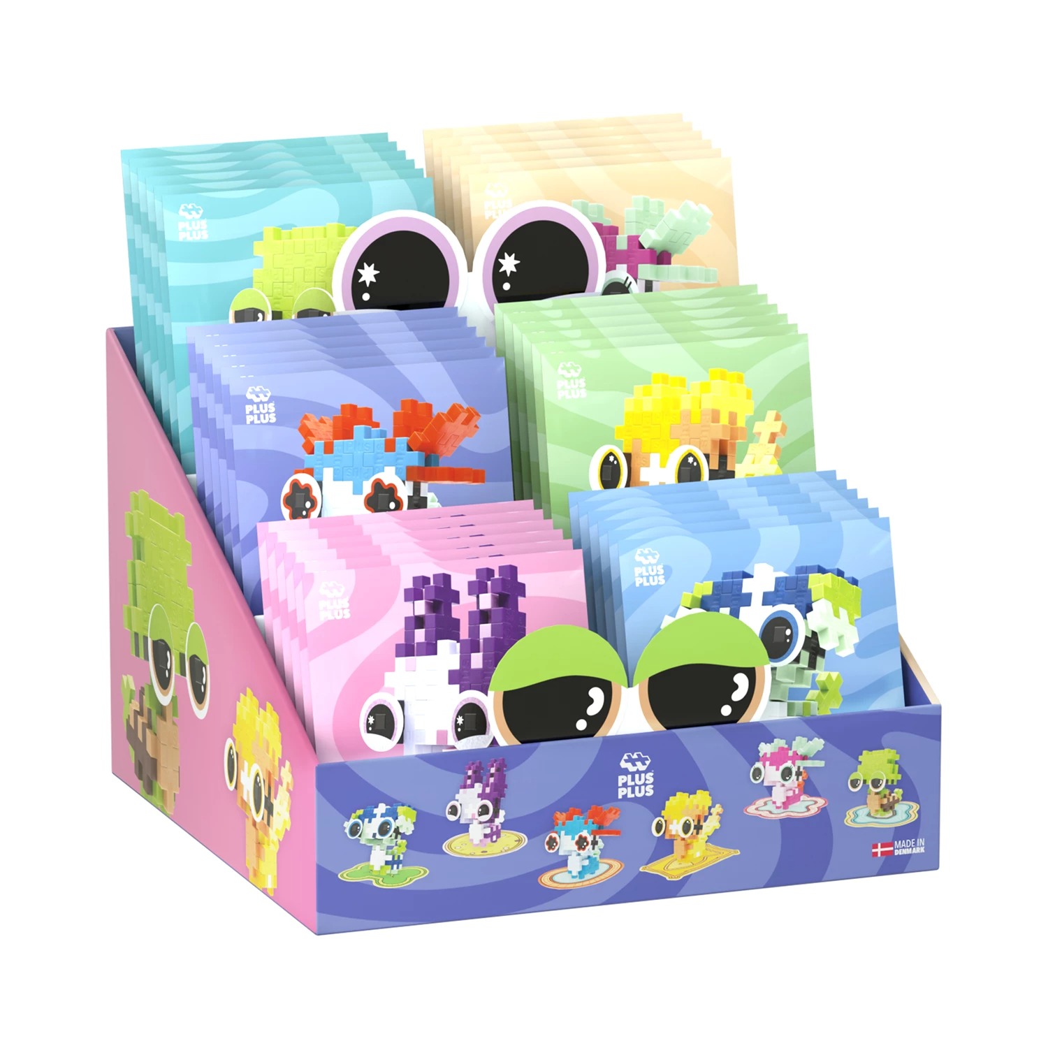 PLUS PLUS - Kreativ Bausteine 36 Stück Süße Tiere