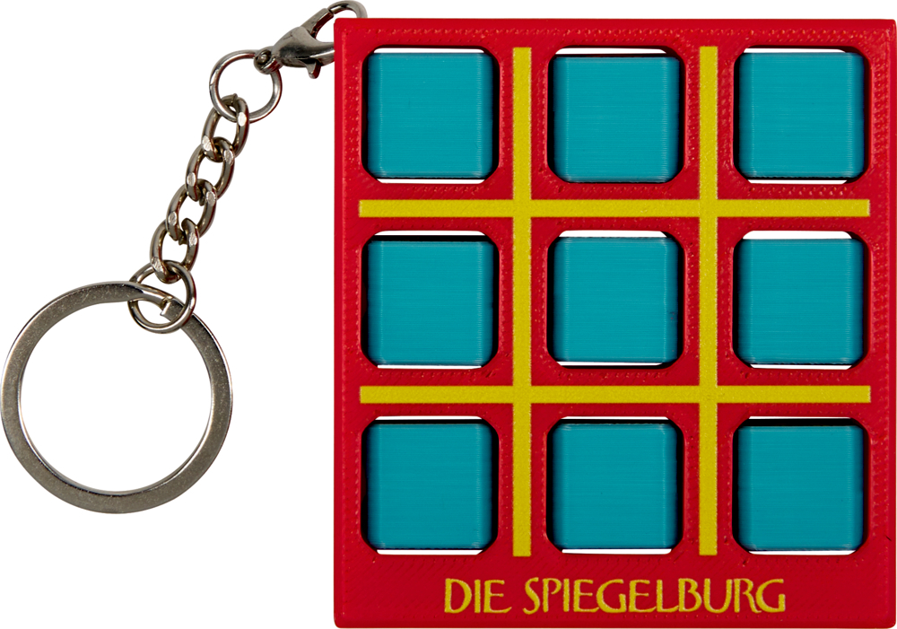 Spiegelburg - Bunte Geschenke: Schlüsselanhänger Tic-Tac-Toe Spiel 