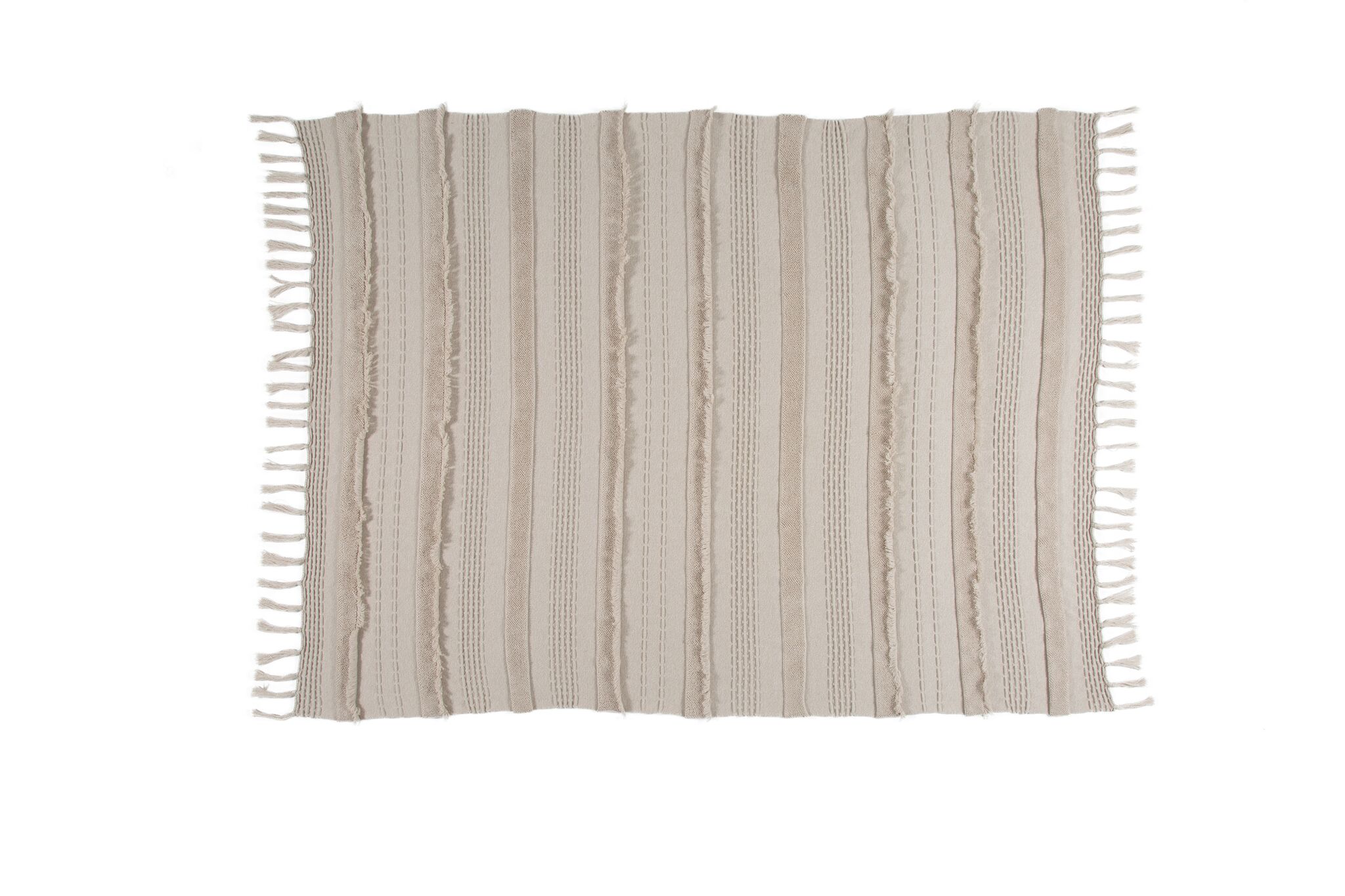Lorena Canals - Decke "Air" Dune White 125 x 150
