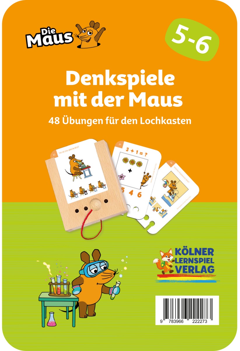 Kölner Lernspielverlag - Denkspiele mit der Maus 5-6
