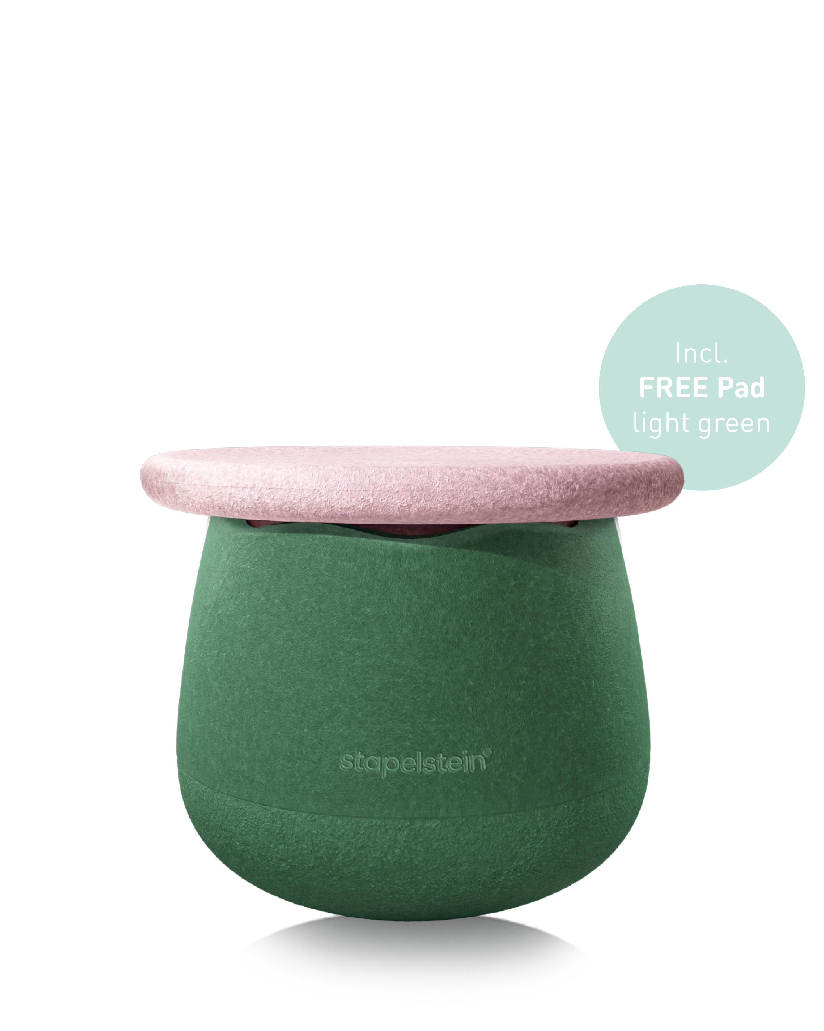 Stapelstein - Dynamic small water lily + gratis Pad