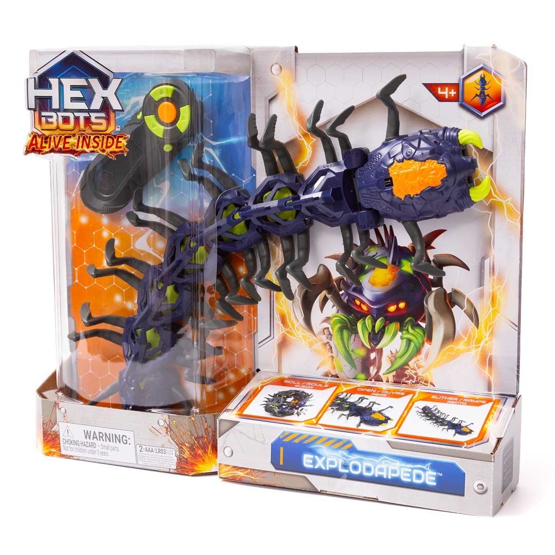 HEXBOTS - Flitzender Tausendfüßler