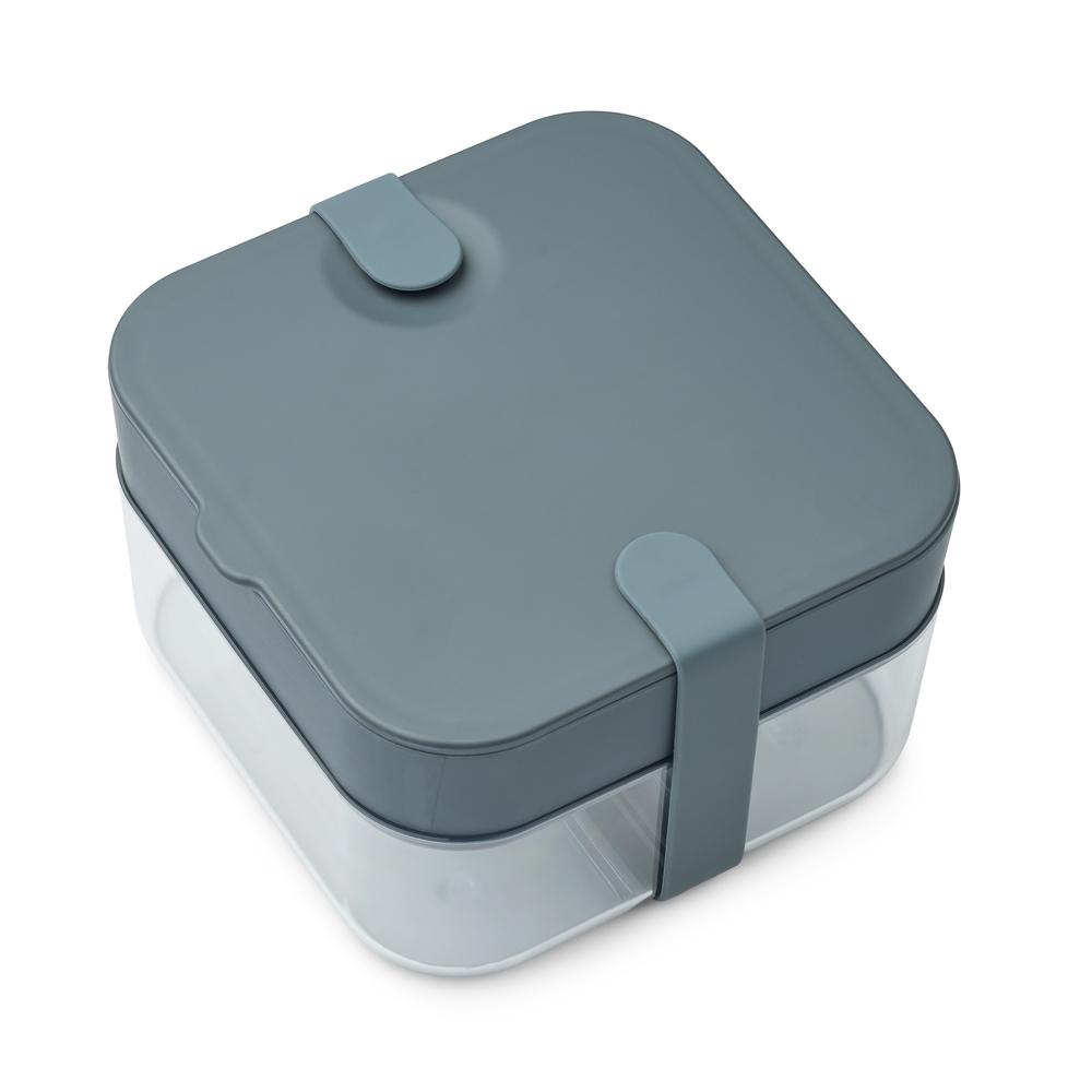 Liewood - Lunchbox Amandine Sea blue / Whale blue