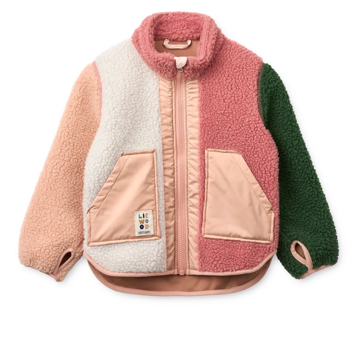 Liewood - Jacke Noam Pile Dusty rose multi mix