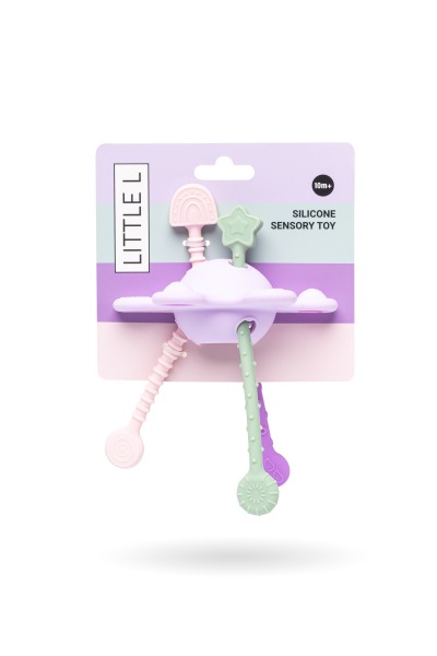 Little L - Sensorikspiel Silikon Ufo klein Lila