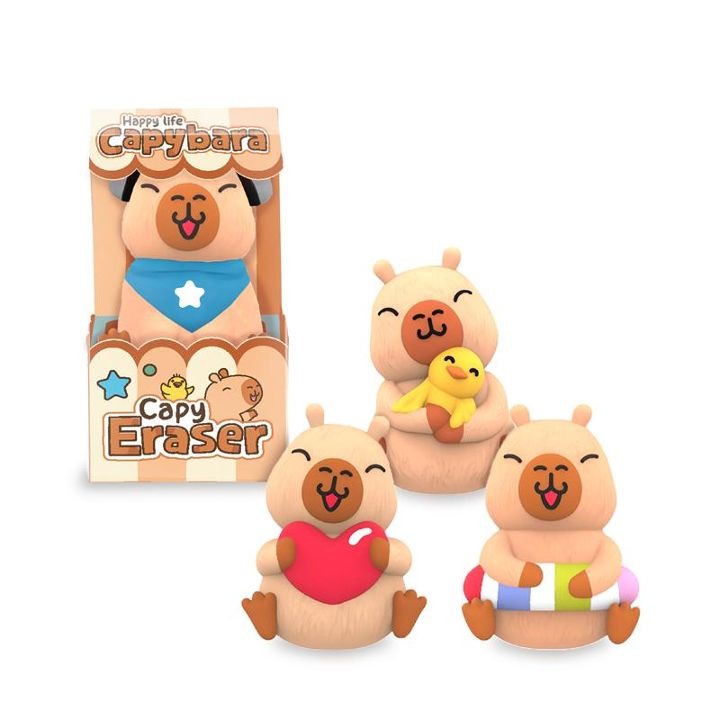 Trendhaus -  Happy Life Capybara Radierer Trendhaus -  Happy Life Capybara Radierer
